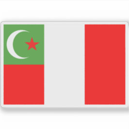 Pegatina Bandera de los Estados Confederados para el Muscog