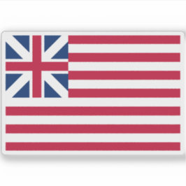 Pegatina Bandera de los Estados Unidos de América (1775-177