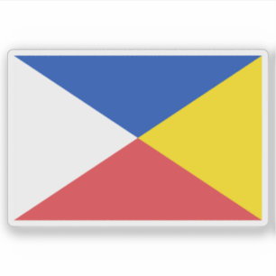 Pegatina Bandera de los pueblos mayas, México