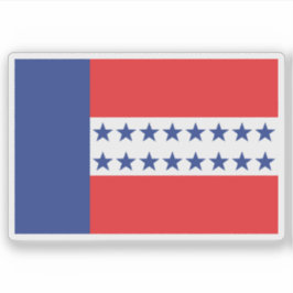 Pegatina Bandera de los pueblos tuamotu, Polinesia, Oceanía