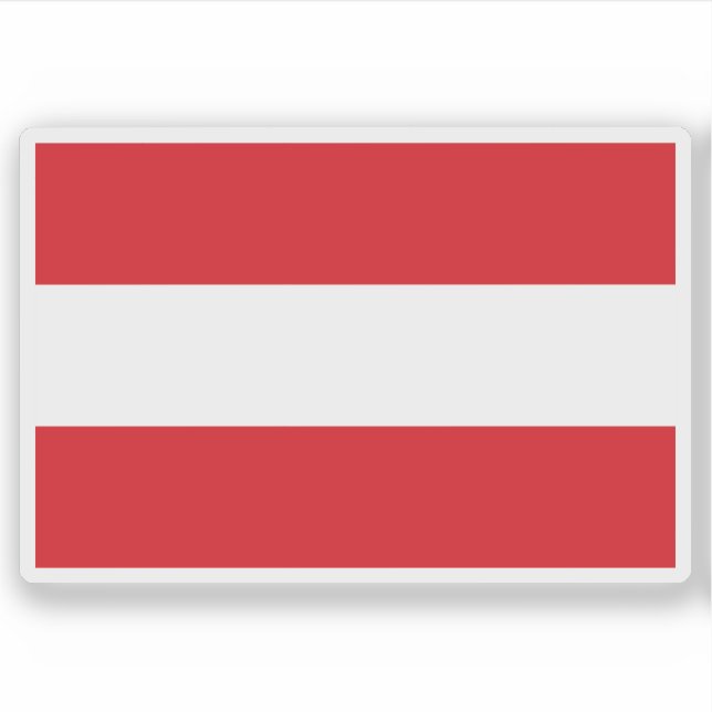 Pegatina Bandera de Lovaina, Bélgica (Anverso)