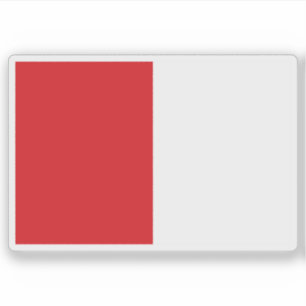 Pegatina Bandera de Lubumbashi, RD Congo