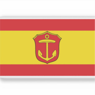 Pegatina Bandera de Ludwigshafen am Rhein