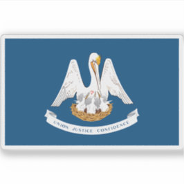 Pegatina Bandera de Luisiana