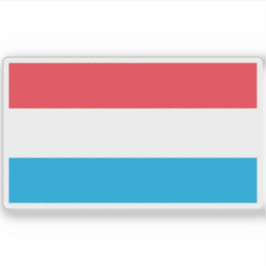 Pegatina Bandera de Luxemburgo