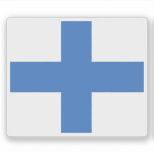 Pegatina Bandera de Macedonia Central, Grecia (1807)