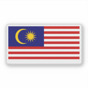 Pegatina Bandera de Malasia