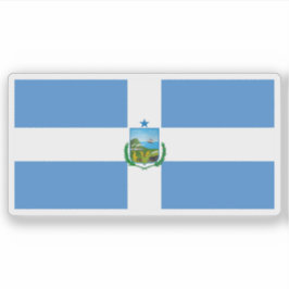 Pegatina Bandera de Manta, Ecuador