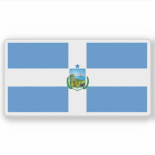 Pegatina Bandera de Manta, Ecuador