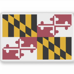 Pegatina Bandera de Maryland