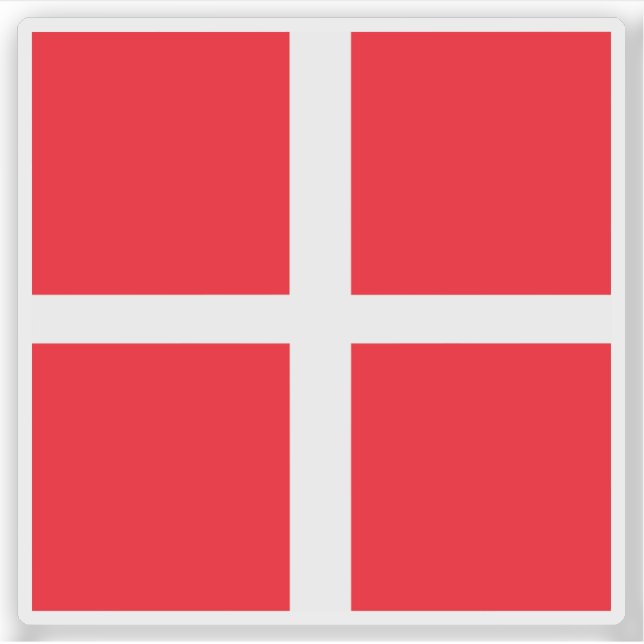 Pegatina Bandera de Mendrisio, Suiza (Anverso)