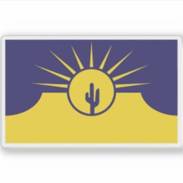 Pegatina Bandera de Mesa, Arizona