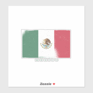 Pegatina Bandera de México