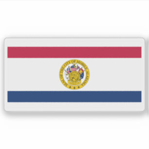 Pegatina Bandera de Mobile, Alabama, EE. UU.
