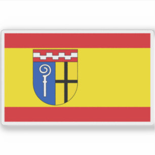 Pegatina Bandera de Mönchengladbach, Alemania