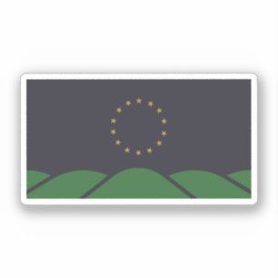 Pegatina Bandera de Montpelier, Vermont