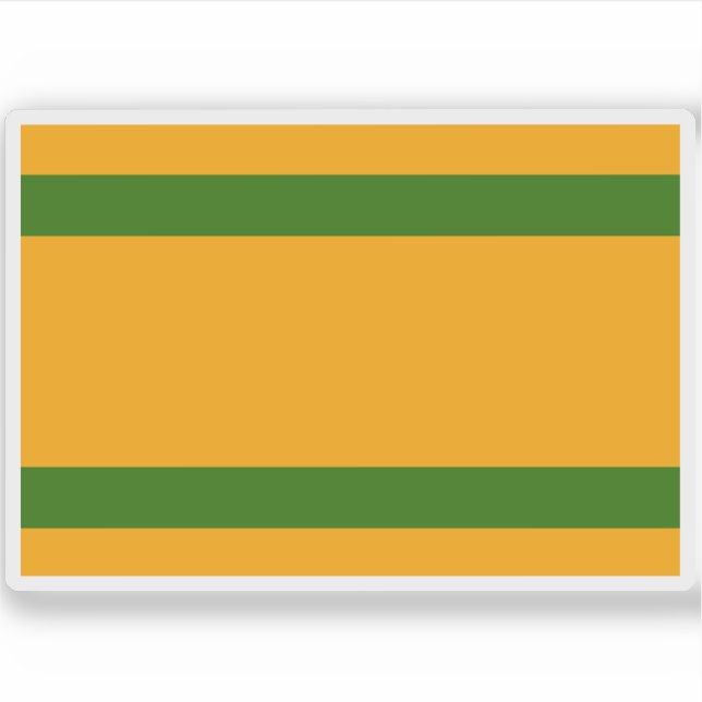 Pegatina Bandera de Naranjito, Puerto Rico (Anverso)