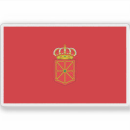 Pegatina Bandera de Navarra