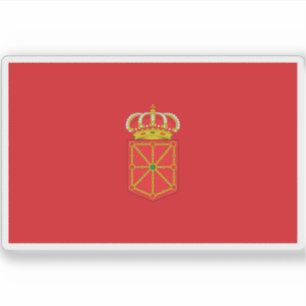 Pegatina Bandera de Navarra