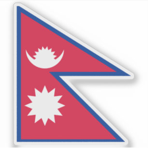 Pegatina Bandera de Nepal