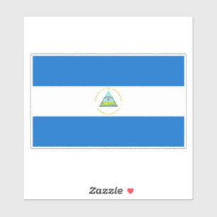Pegatina Bandera de Nicaragua