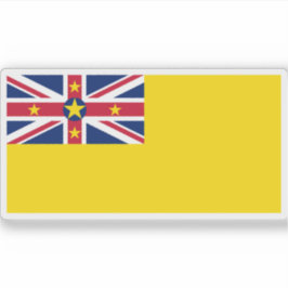 Pegatina Bandera de Niue, Nueva Zelanda
