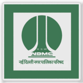 Pegatina Bandera de Nueva Delhi, India