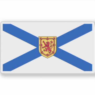 Pegatina Bandera de Nueva Escocia