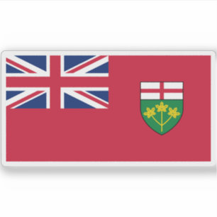 Pegatina Bandera de Ontario