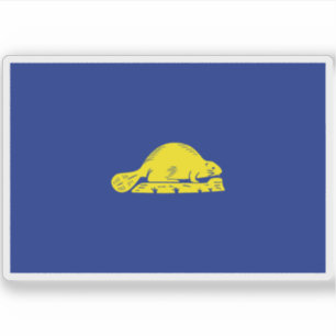 Pegatina Bandera de Oregón