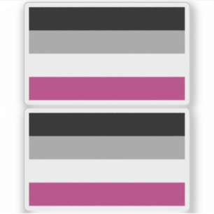 Pegatina Bandera de Orgullo Ginefilia