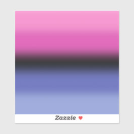Pegatina Bandera de Orgullo Omnisexual Gradiente – Bandera 