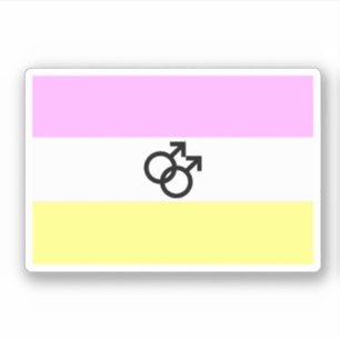 Pegatina Bandera de Orgullo Twink