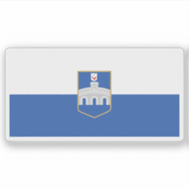 Pegatina Bandera de Osijek, Croacia