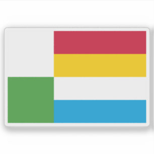 Pegatina Bandera de Oss, Países Bajos