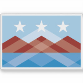 Pegatina Bandera de Peoria, Arizona