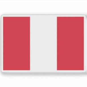 Pegatina Bandera de Perú