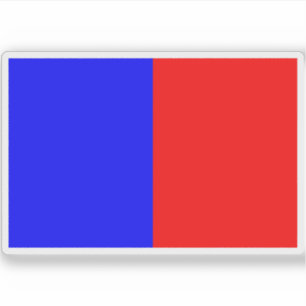 Pegatina Bandera de Petite-Synthe, Norte