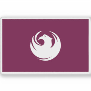 Pegatina Bandera de Phoenix, Arizona