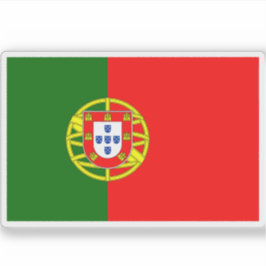 Pegatina bandera de portugal