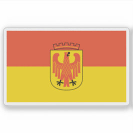 Pegatina Bandera de Potsdam (Alemania)