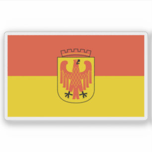 Pegatina Bandera de Potsdam (Alemania)