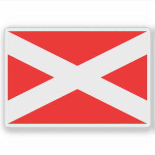 Pegatina Bandera de Prachatice, República Checa