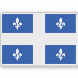 Pegatina Bandera de Quebec