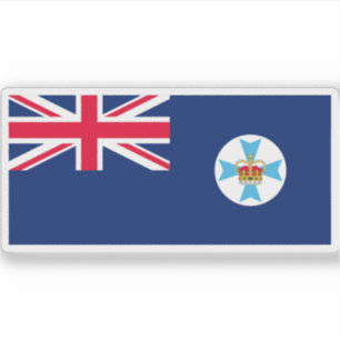Pegatina Bandera de Queensland