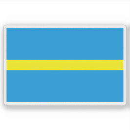 Pegatina Bandera de Rakvere, Estonia