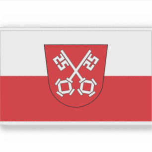 Pegatina Bandera de Regensburg