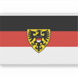 Pegatina Bandera de Reutlingen