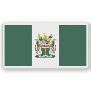 Pegatina Bandera de Rodesia (1968-1979), Zimbabwe