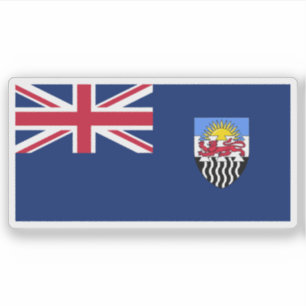 Pegatina Bandera de Rodesia y Nyasaland (1953-1963)